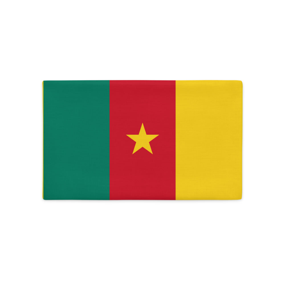 National Flag Pillow Cases - Collection 1 Cameroon pillow-case-20x12