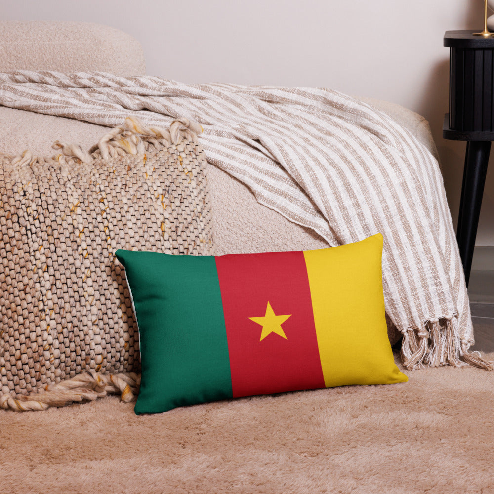 National Flag Pillow Cases - Collection 1 Cameroon pillow-case-20x12