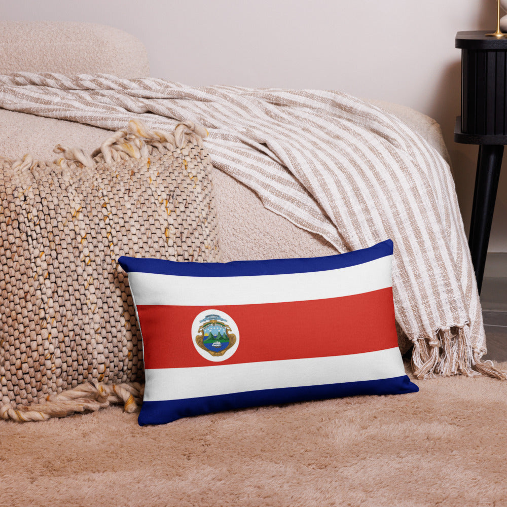 National Flag Pillow Cases - Collection 1 Costa Rica pillow-case-20x12