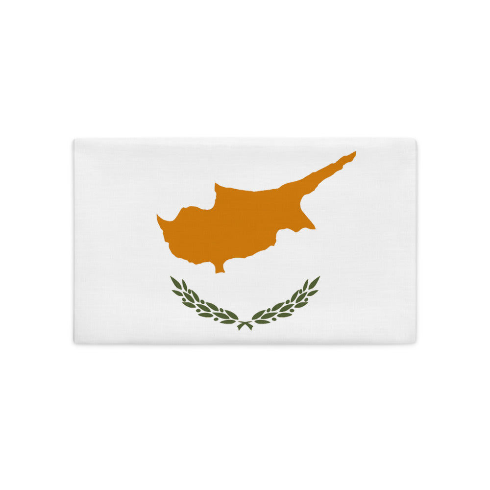 National Flag Pillow Cases - Collection 1 Cyprus pillow-case-20x12