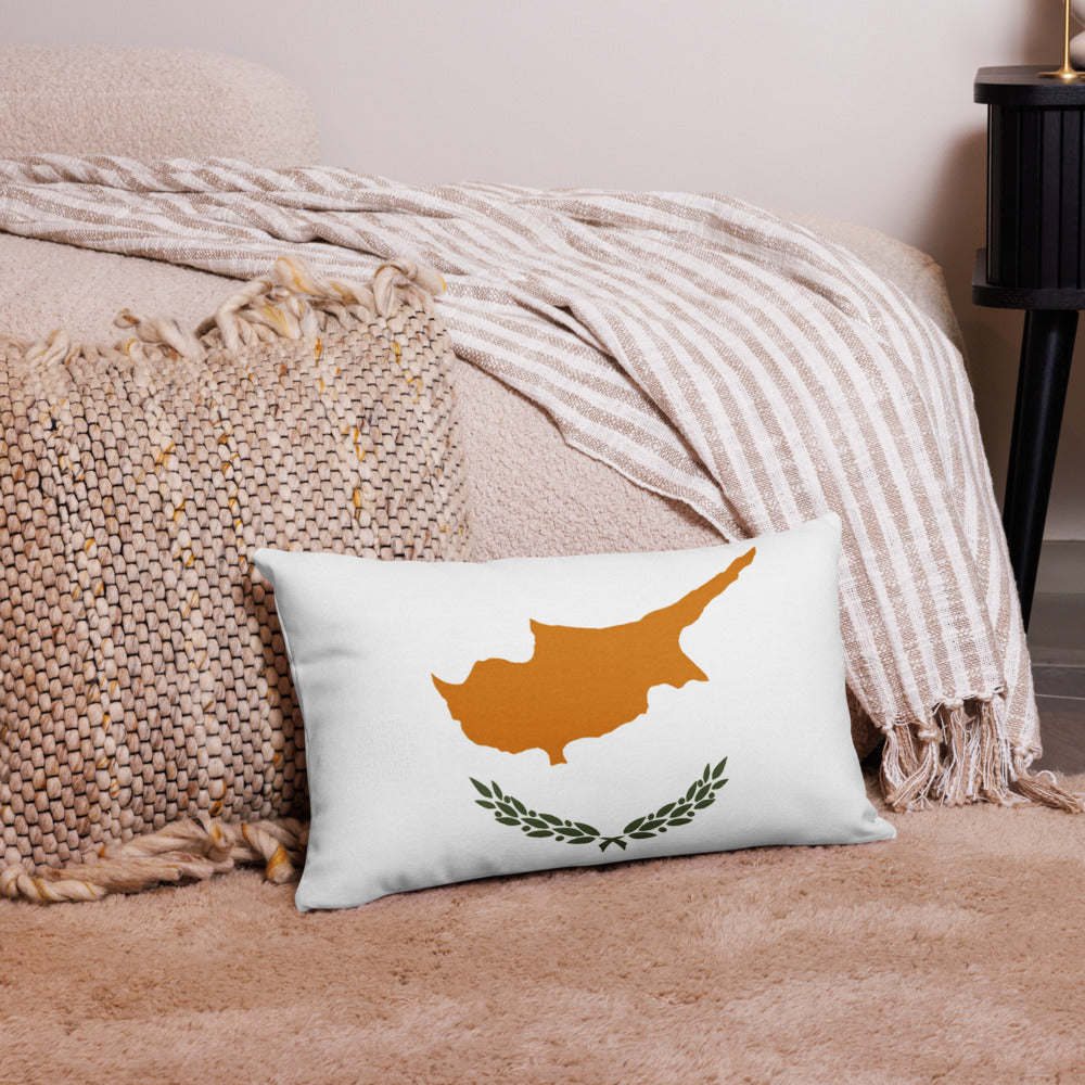 National Flag Pillow Cases - Collection 1 Cyprus pillow-case-20x12