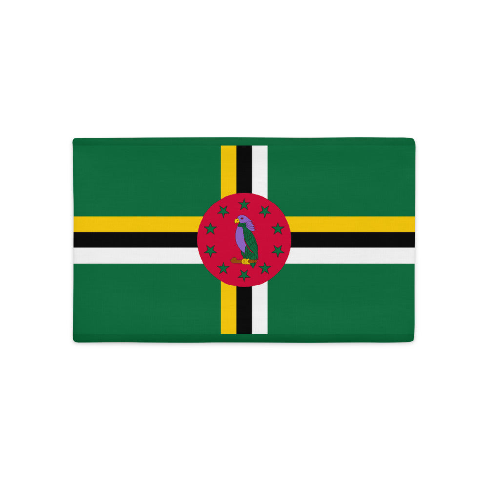 National Flag Pillow Cases - Collection 1 Dominica pillow-case-20x12