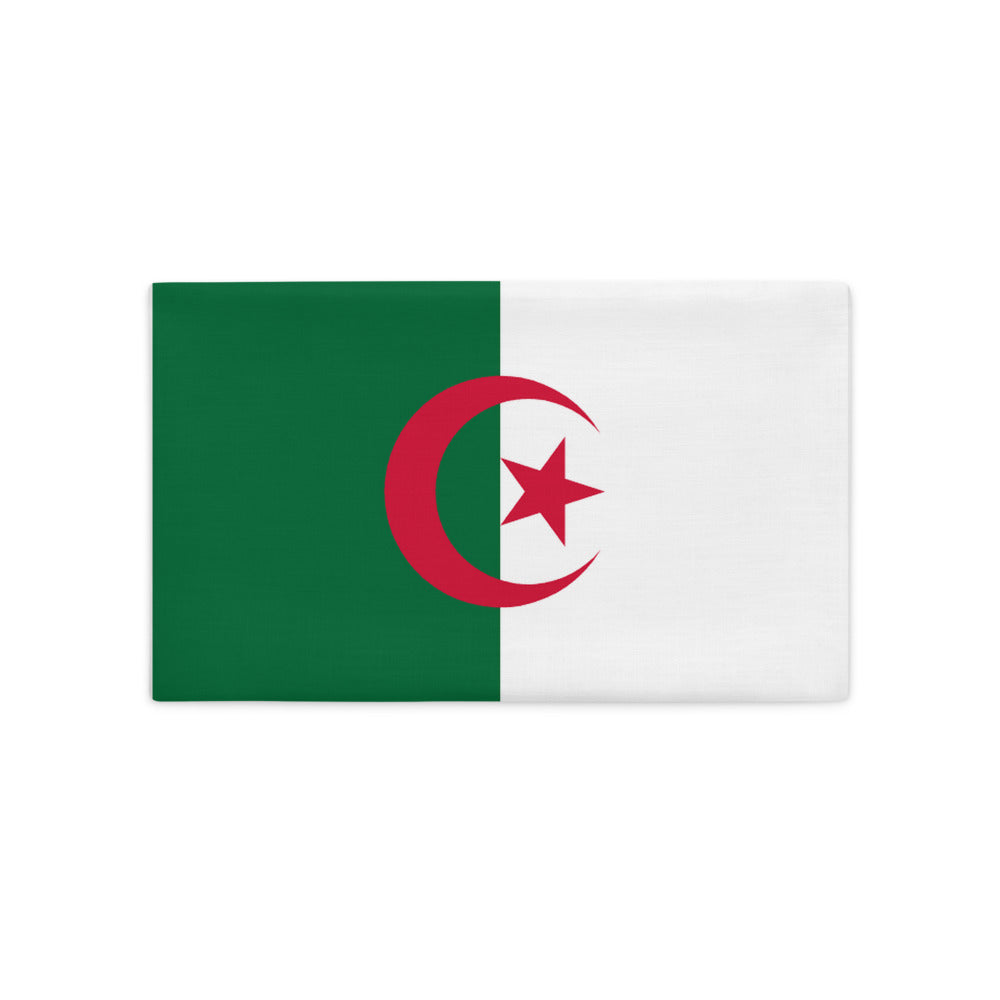 National Flag Pillow Cases - Collection 1 Algeria pillow-case-20x12