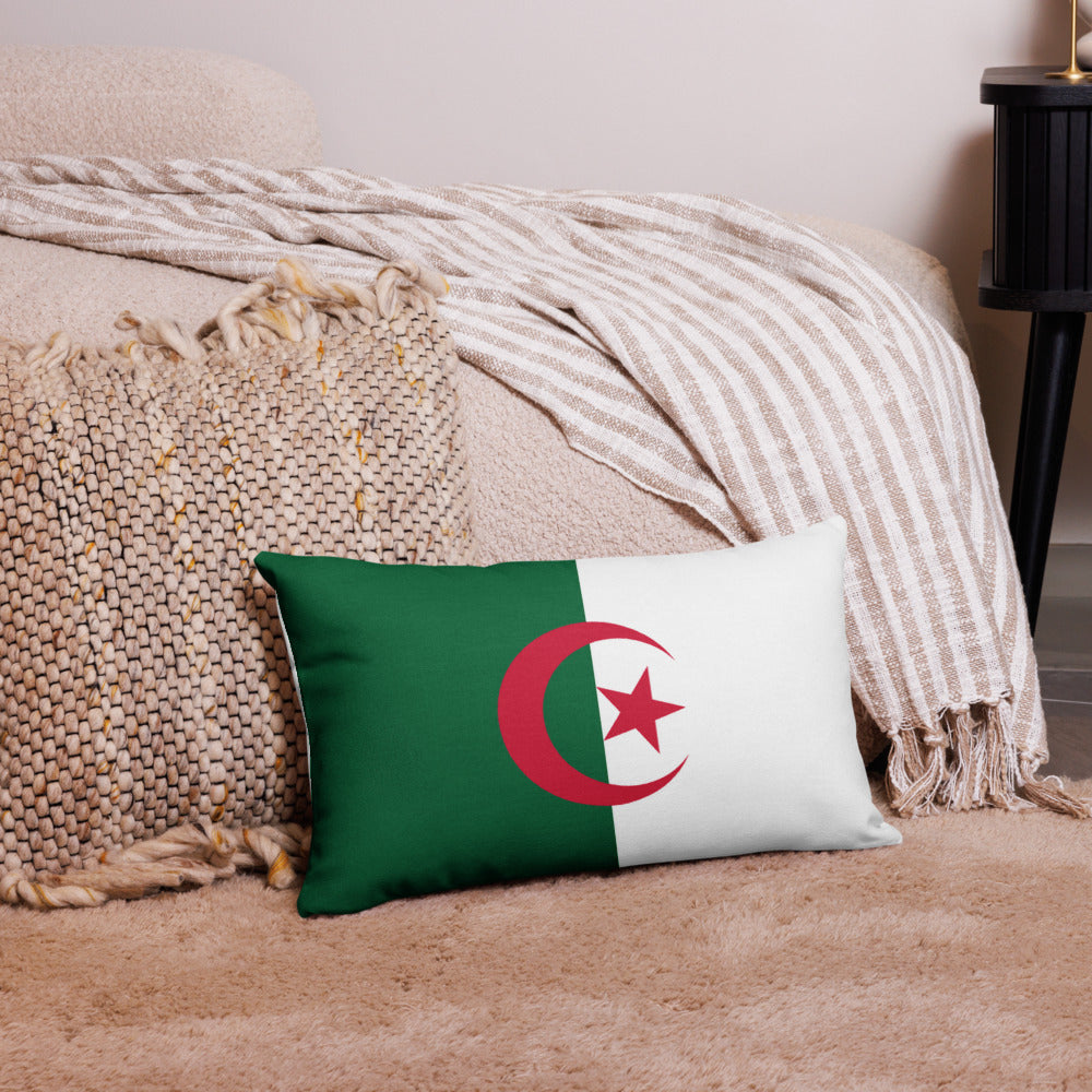 National Flag Pillow Cases - Collection 1 Algeria pillow-case-20x12