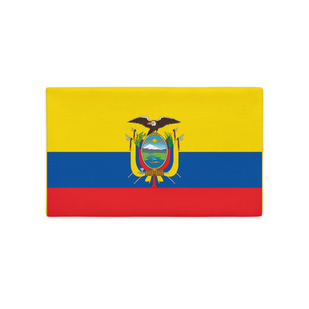 National Flag Pillow Cases - Collection 1 Ecuador pillow-case-20x12