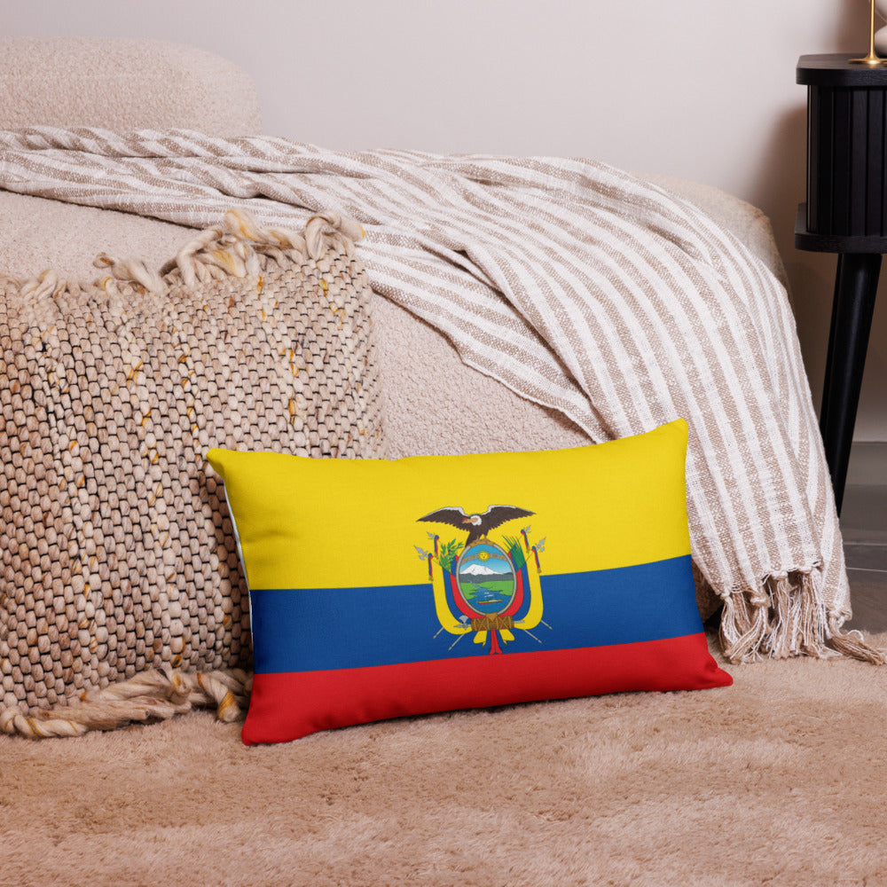 National Flag Pillow Cases - Collection 1 Ecuador pillow-case-20x12