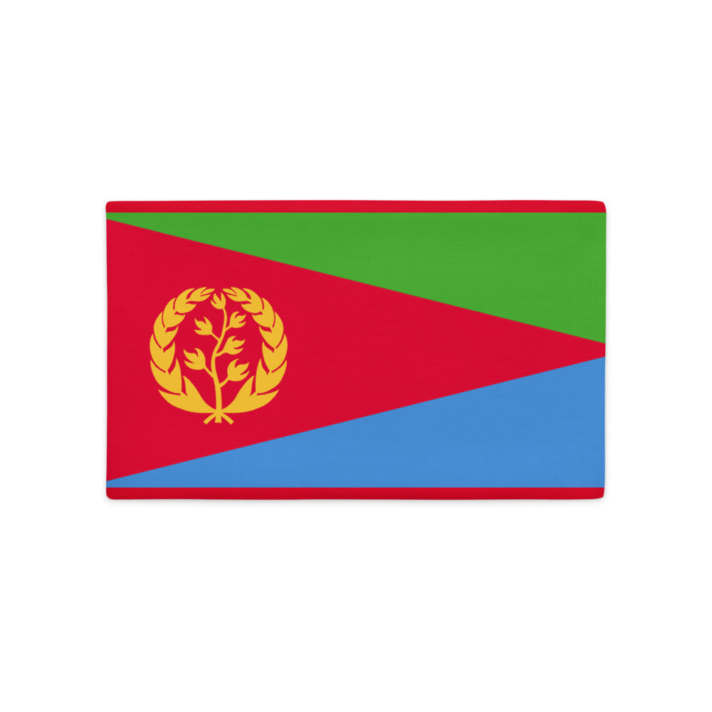 National Flag Pillow Cases - Collection 1 Eritrea pillow-case-20x12