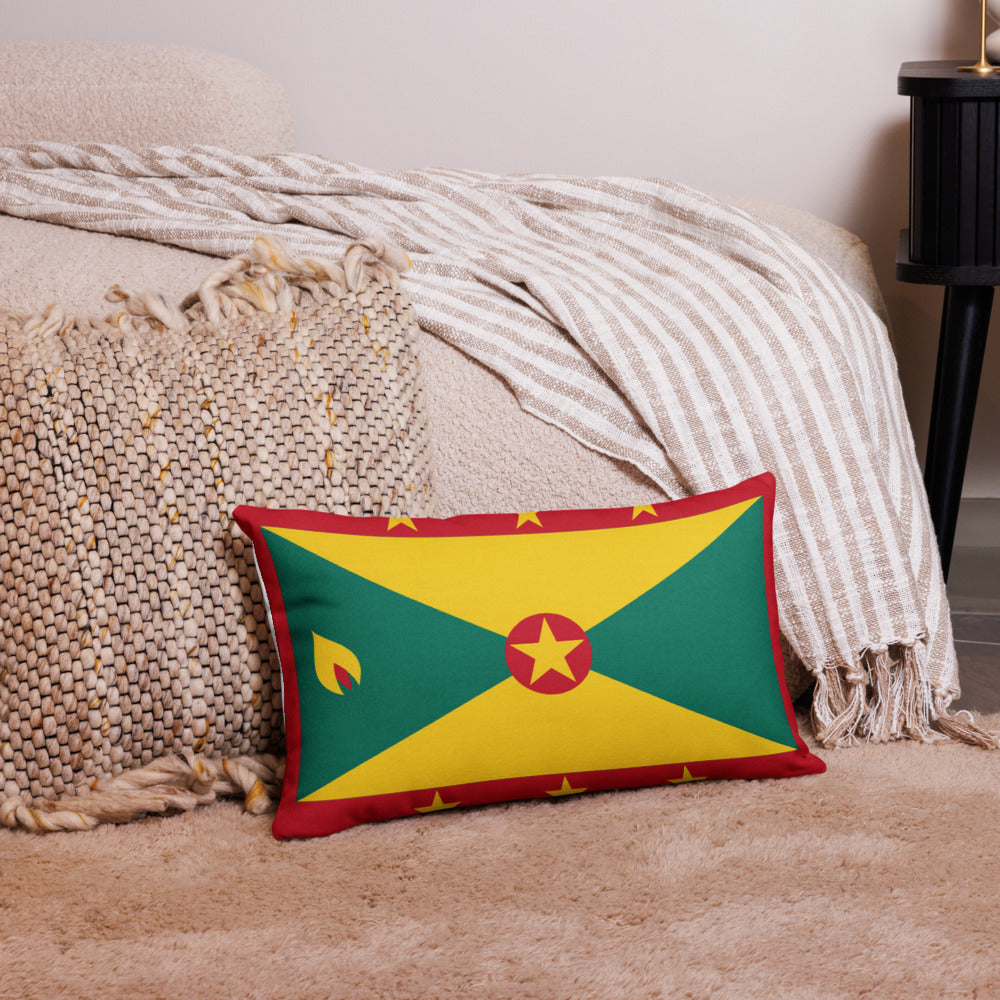 National Flag Pillow Cases - Collection 1 Grenada pillow-case-20x12