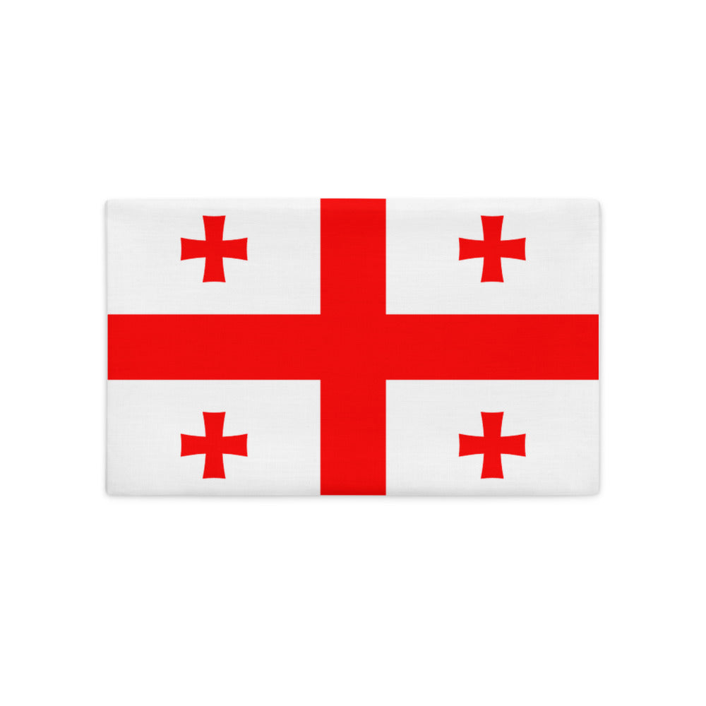 National Flag Pillow Cases - Collection 1 Georgia pillow-case-20x12
