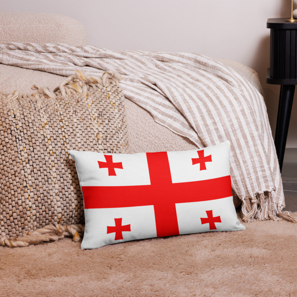 National Flag Pillow Cases - Collection 1 Georgia pillow-case-20x12