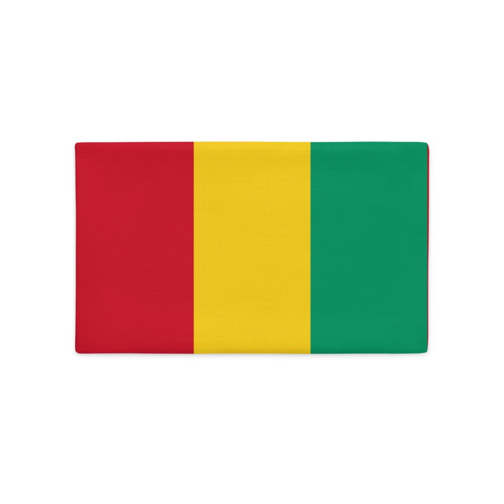 National Flag Pillow Cases - Collection 1 Guinea pillow-case-20x12