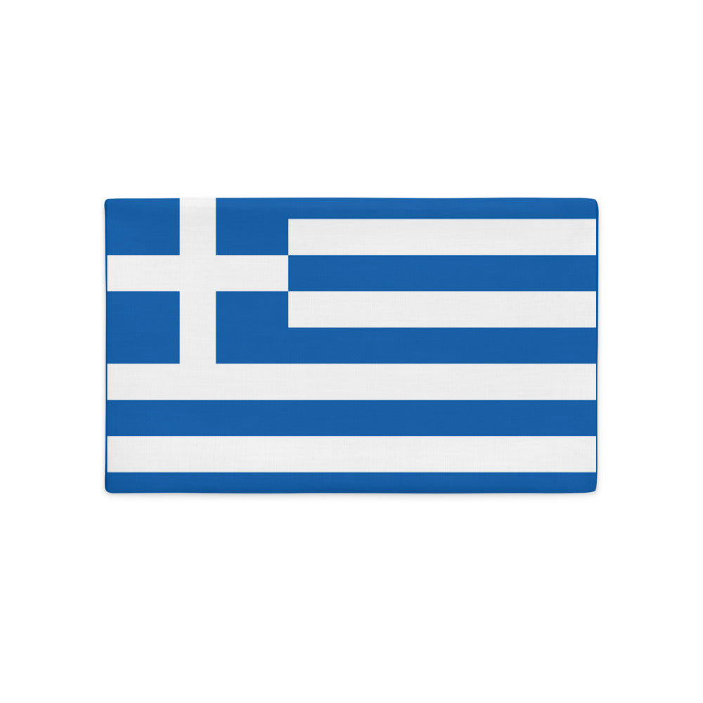 National Flag Pillow Cases - Collection 1 Greece pillow-case-20x12