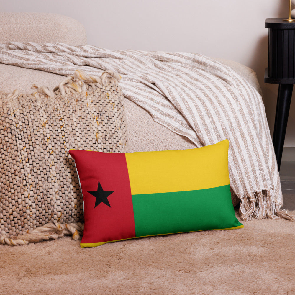 National Flag Pillow Cases - Collection 1 Guinea-Bissau pillow-case-20x12