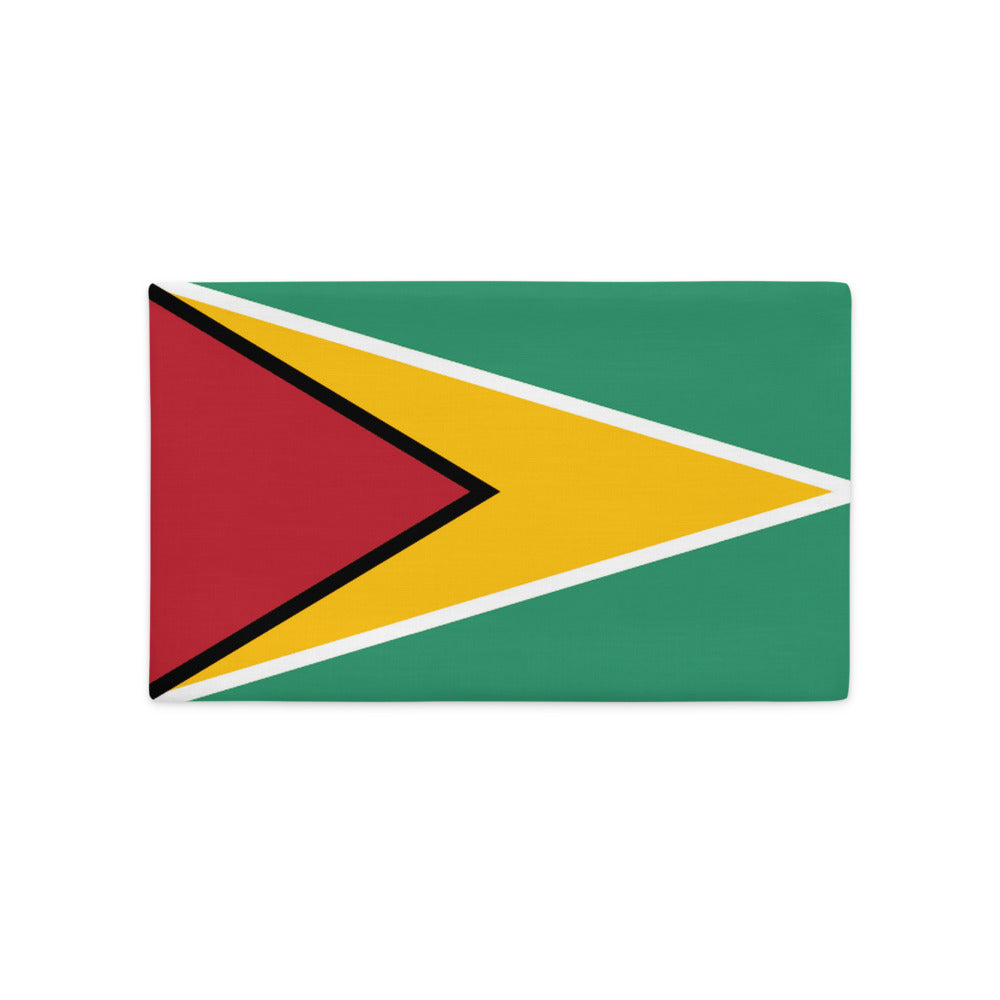 National Flag Pillow Cases - Collection 1 Guyana pillow-case-20x12