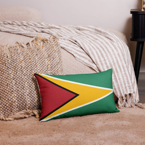 National Flag Pillow Cases - Collection 1 Guyana / 20x12