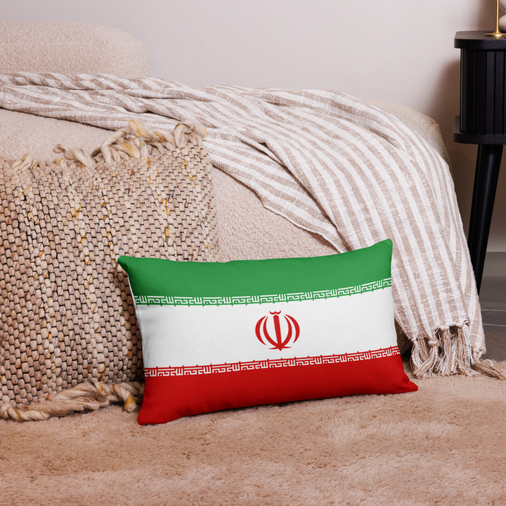 National Flag Pillow Cases - Collection 1 Iran pillow-case-20x12