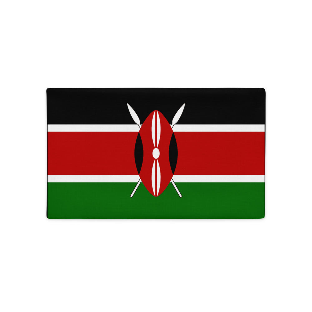 National Flag Pillow Cases - Collection 1 Kenya pillow-case-20x12