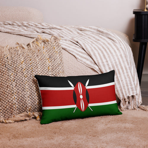 National Flag Pillow Cases - Collection 1 Kenya / 20x12