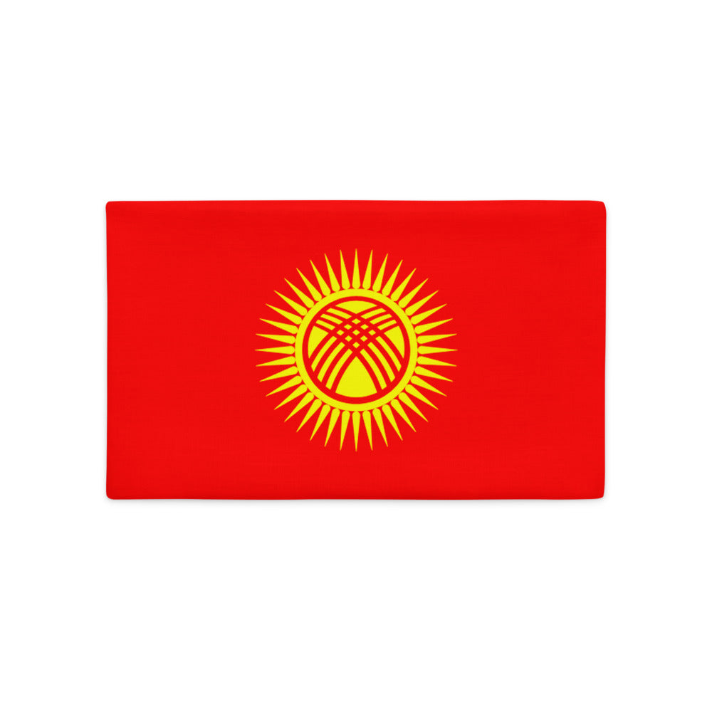National Flag Pillow Cases - Collection 1 Kyrgyzstan pillow-case-20x12