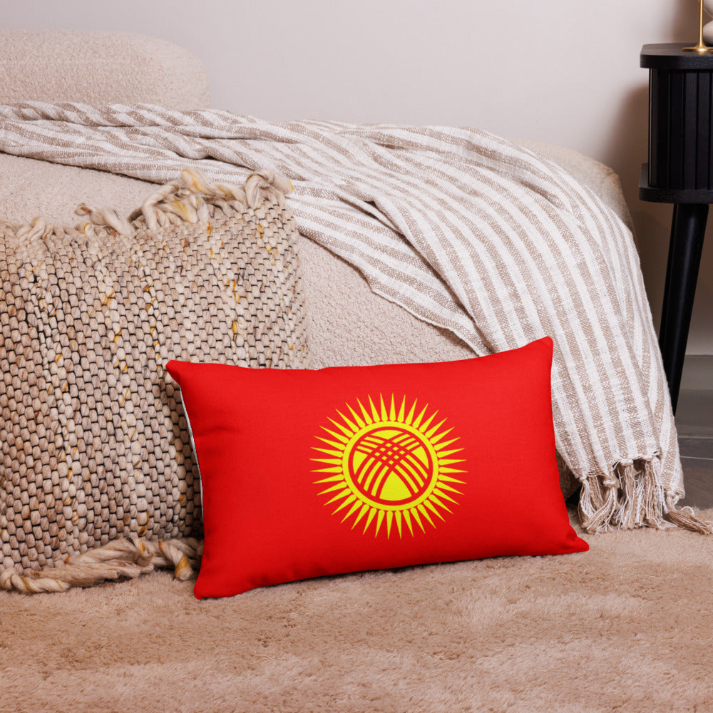National Flag Pillow Cases - Collection 1 Kyrgyzstan pillow-case-20x12