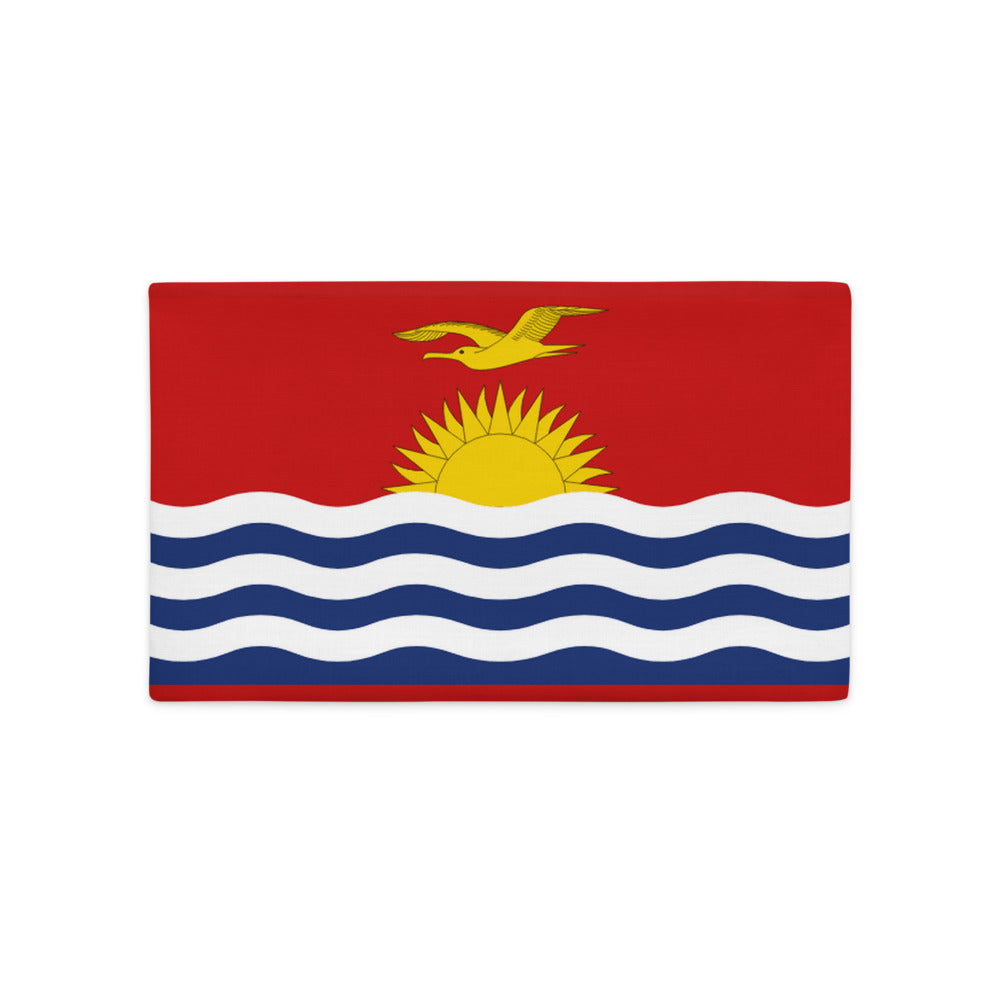 National Flag Pillow Cases - Collection 1 Kiribati pillow-case-20x12