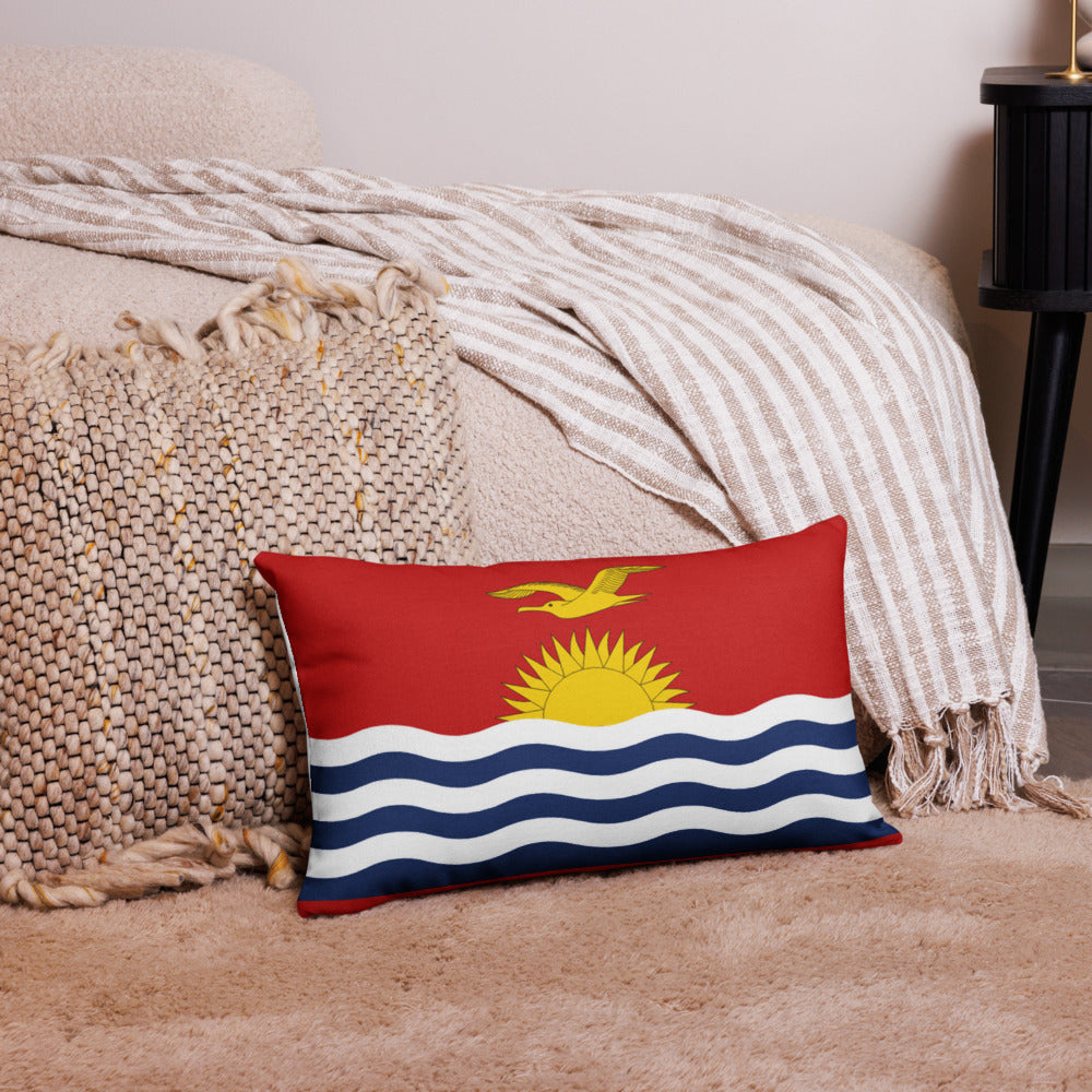 National Flag Pillow Cases - Collection 1 Kiribati pillow-case-20x12