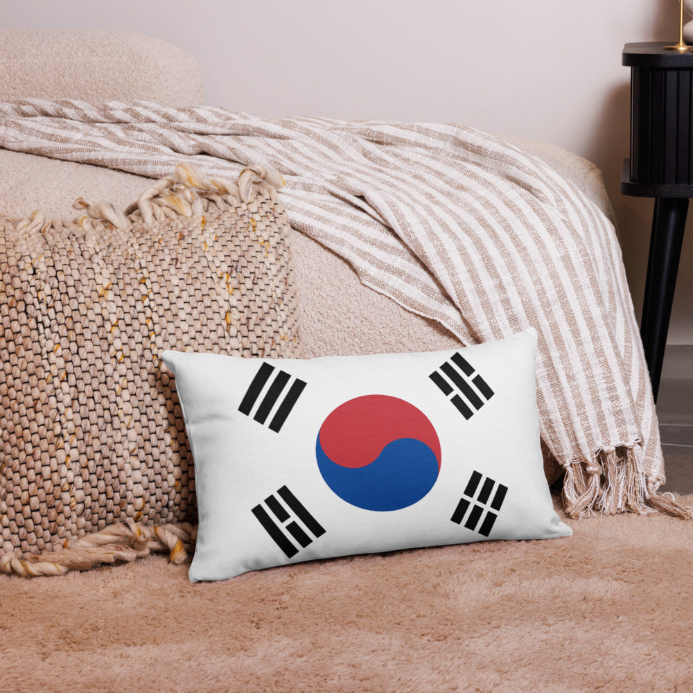National Flag Pillow Cases - Collection 1 South Korea pillow-case-20x12