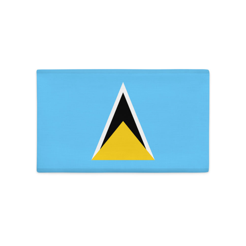National Flag Pillow Cases - Collection 1 St. Lucia pillow-case-20x12