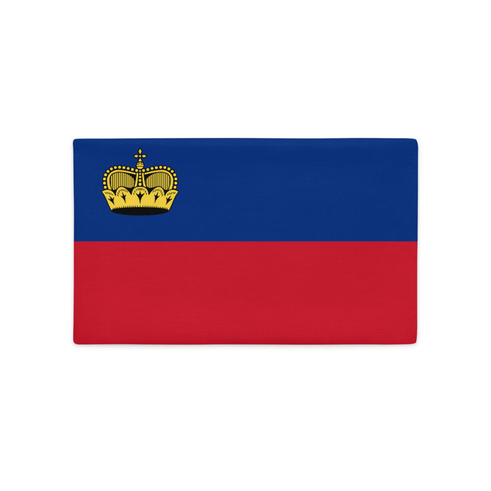 National Flag Pillow Cases - Collection 1 Liechtenstein pillow-case-20x12