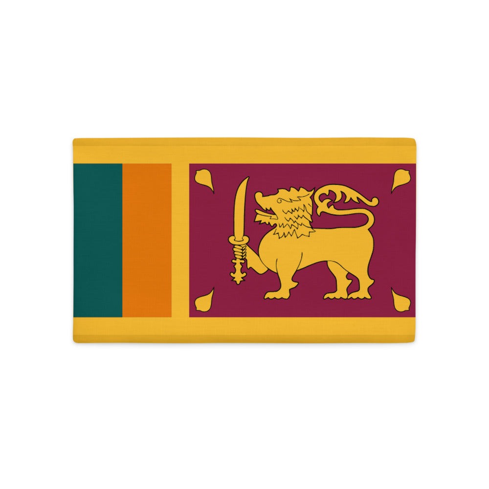 National Flag Pillow Cases - Collection 2 Sri Lanka pillow-case-20x12