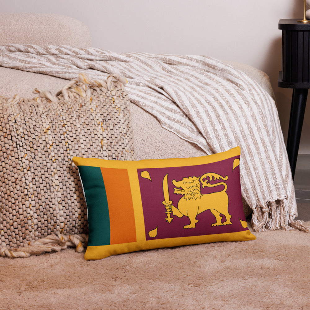 National Flag Pillow Cases - Collection 2 Sri Lanka pillow-case-20x12