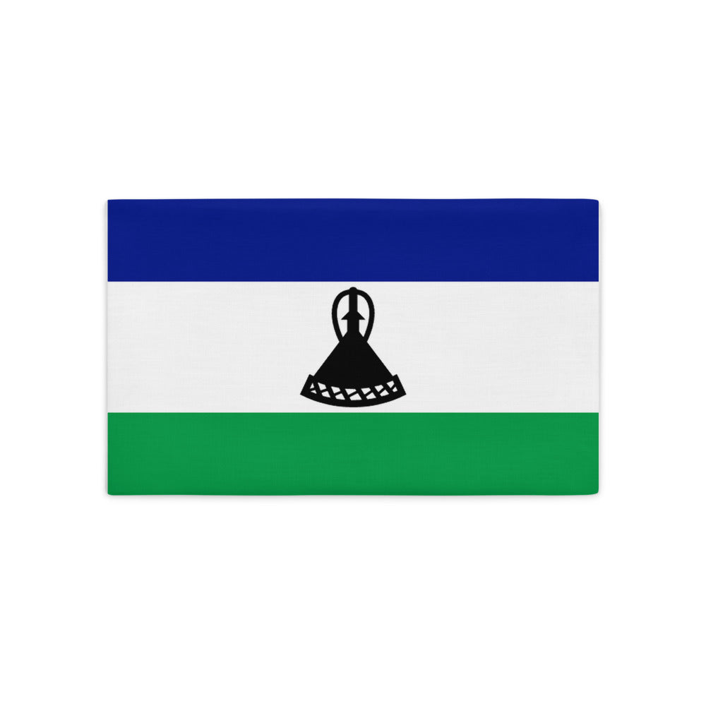 National Flag Pillow Cases - Collection 2 Lesotho pillow-case-20x12