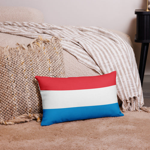 National Flag Pillow Cases - Collection 2 Luxembourg / 20x12