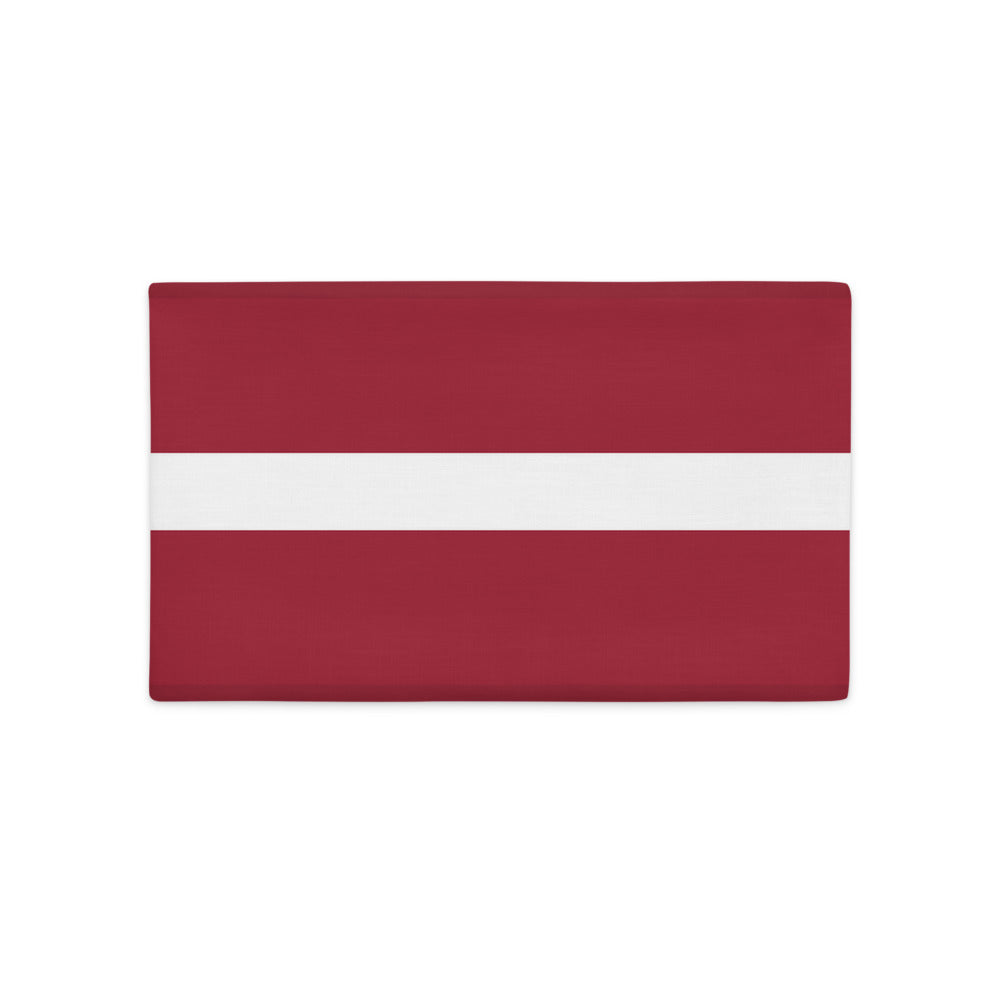 National Flag Pillow Cases - Collection 2 Latvia pillow-case-20x12