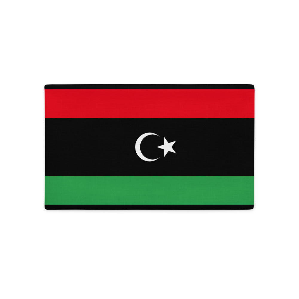 National Flag Pillow Cases - Collection 2 Libya pillow-case-20x12