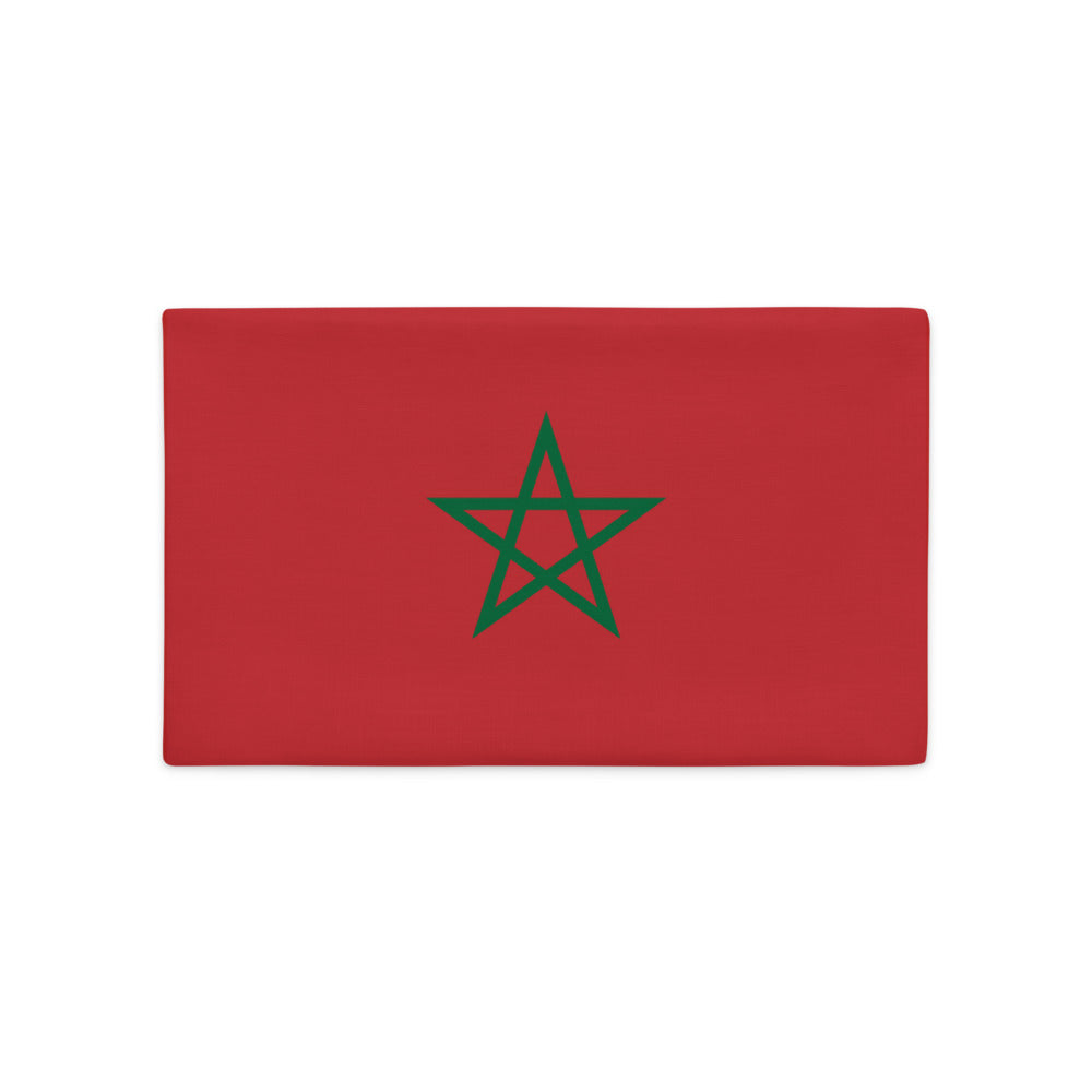 National Flag Pillow Cases - Collection 2 Morocco pillow-case-20x12