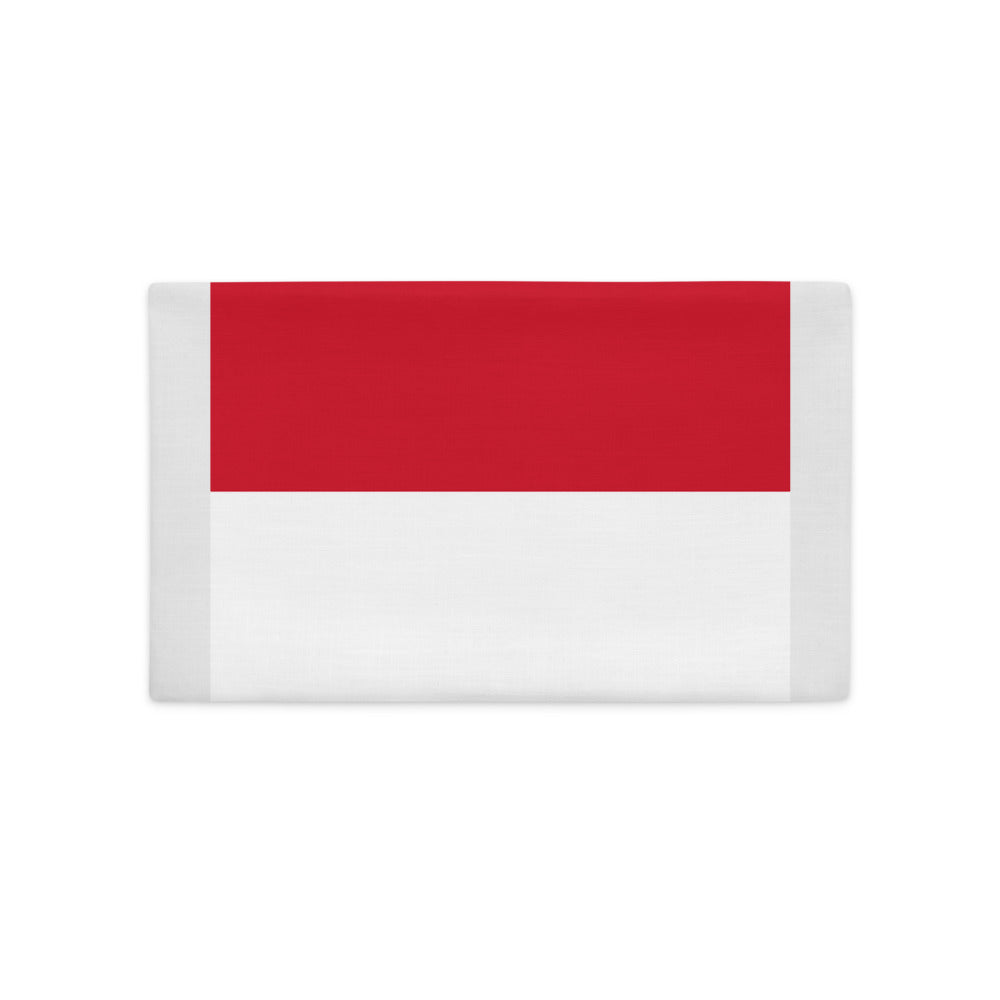 National Flag Pillow Cases - Collection 2 Monaco pillow-case-20x12