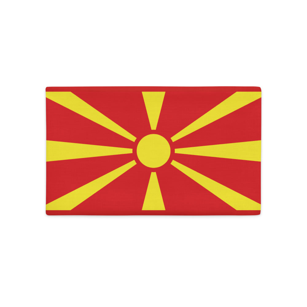 National Flag Pillow Cases - Collection 2 North Macedonia pillow-case-20x12