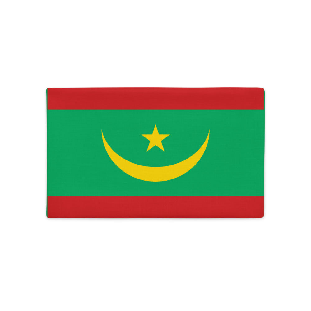 National Flag Pillow Cases - Collection 2 Mauritania pillow-case-20x12