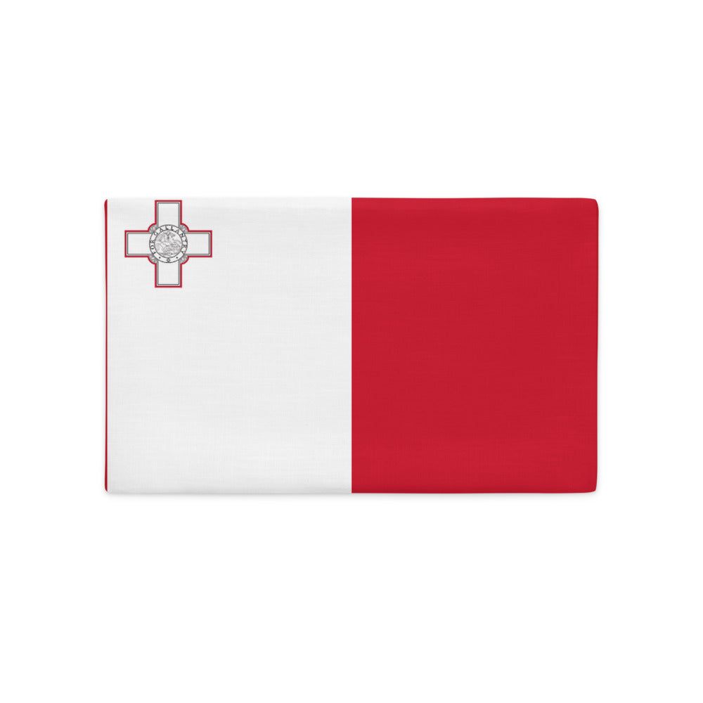 National Flag Pillow Cases - Collection 2 Malta pillow-case-20x12