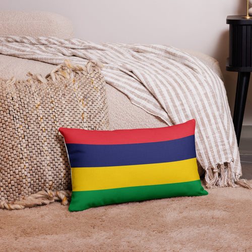 National Flag Pillow Cases - Collection 2 Mauritius / 20x12