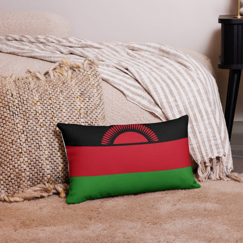 National Flag Pillow Cases - Collection 2 Malawi / 20x12
