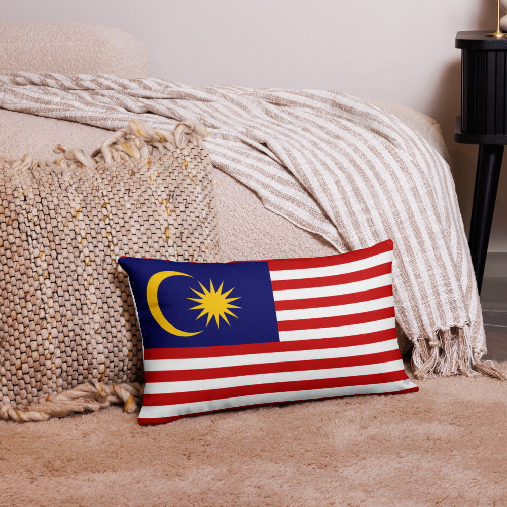 National Flag Pillow Cases - Collection 2 Malaysia pillow-case-20x12