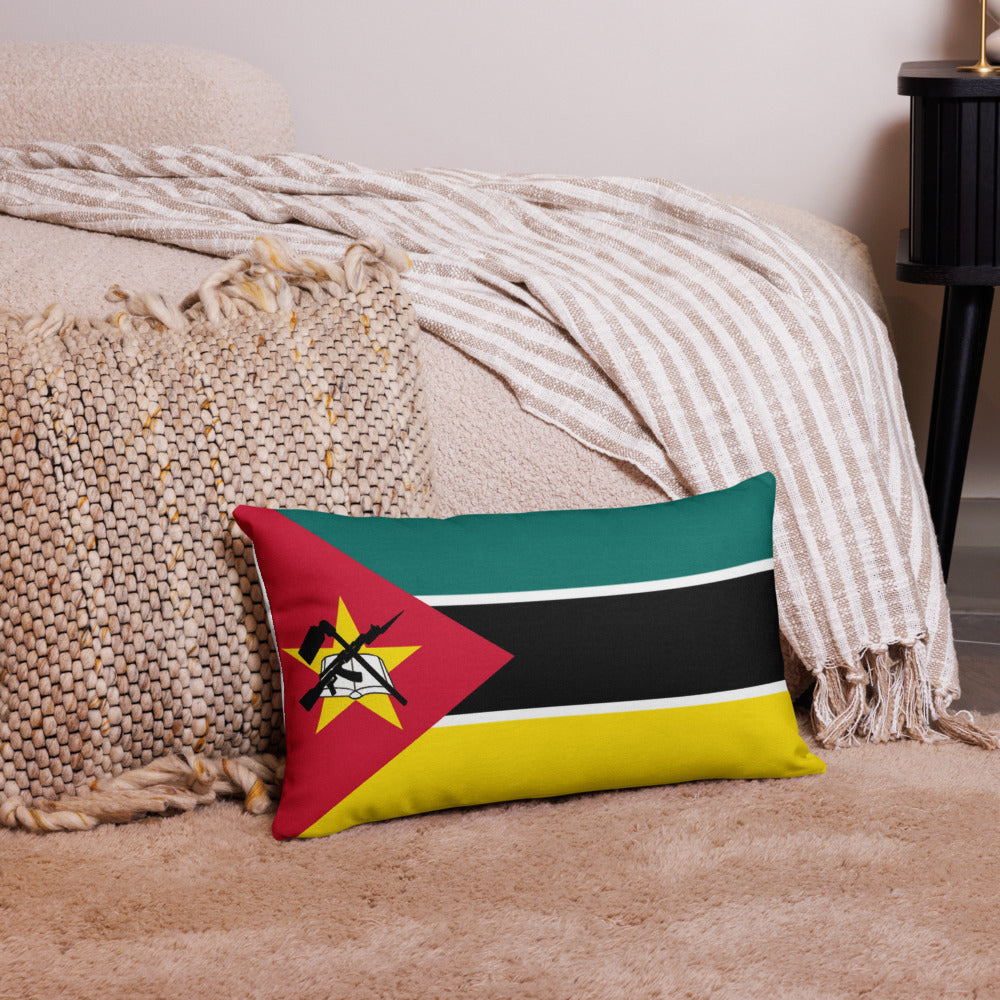 National Flag Pillow Cases - Collection 2 Mozambique pillow-case-20x12