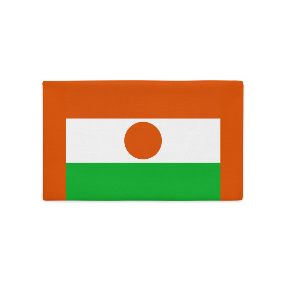 National Flag Pillow Cases - Collection 2 Niger pillow-case-20x12