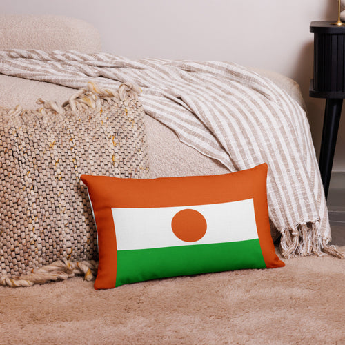 National Flag Pillow Cases - Collection 2 Niger / 20x12