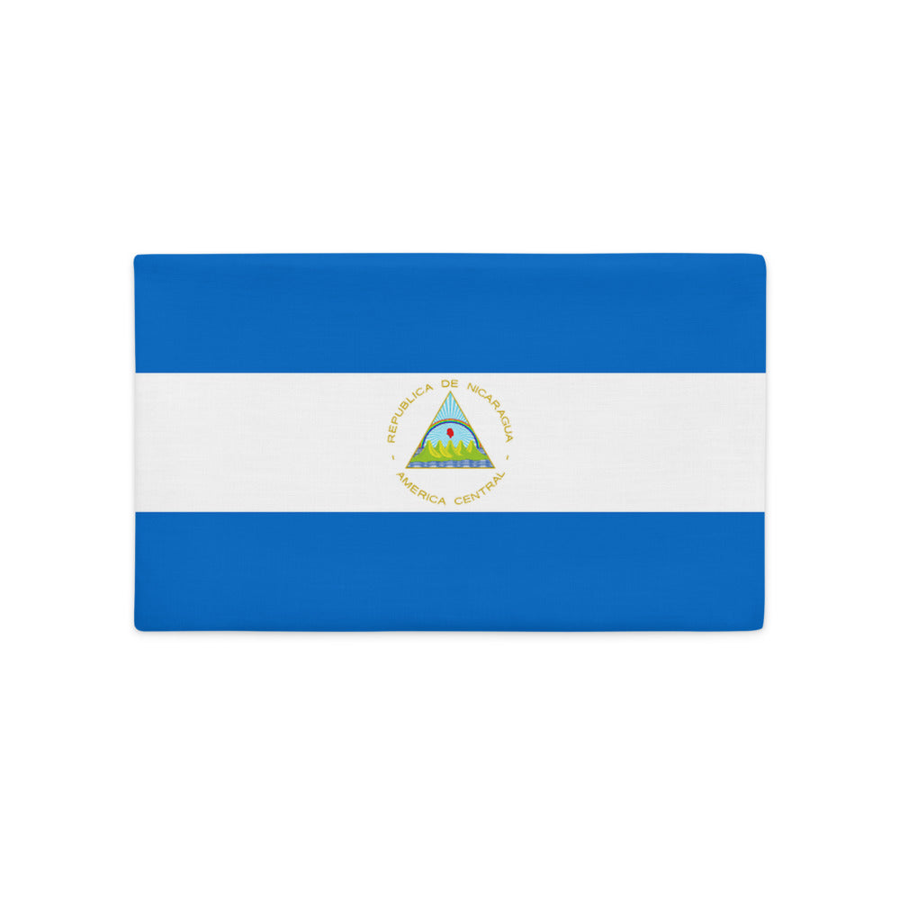 National Flag Pillow Cases - Collection 2 Nicaragua pillow-case-20x12