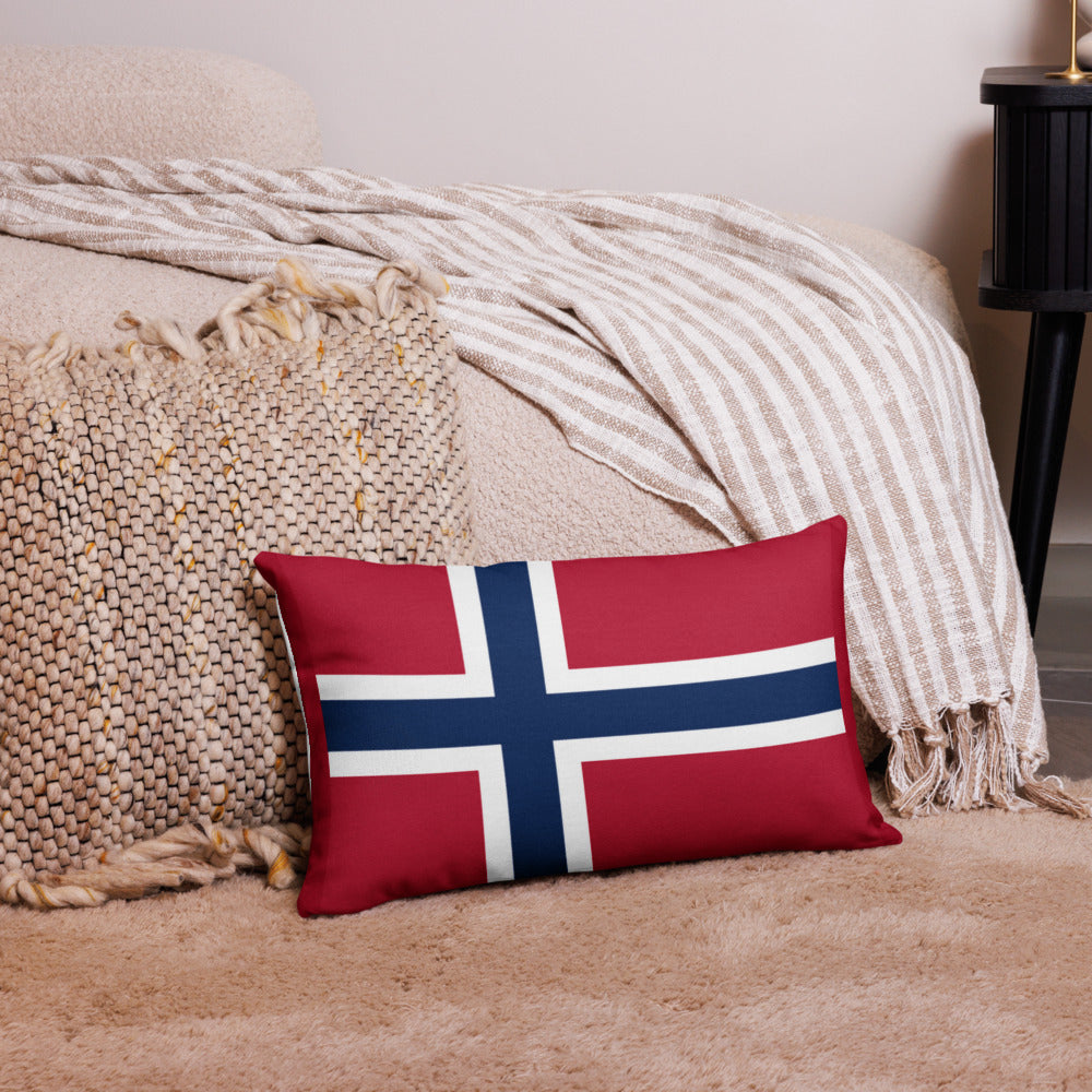 National Flag Pillow Cases - Collection 2 Norway pillow-case-20x12