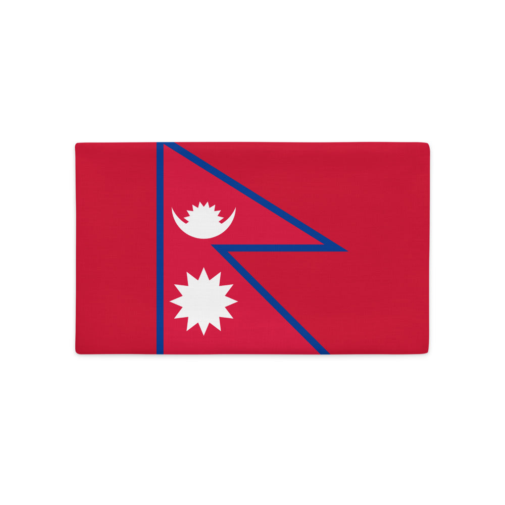 National Flag Pillow Cases - Collection 2 Nepal pillow-case-20x12