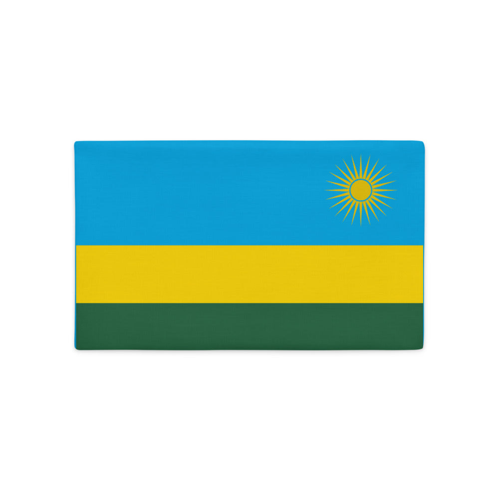 National Flag Pillow Cases - Collection 2 Rwanda pillow-case-20x12